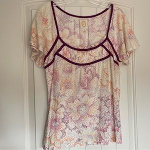 Anthropologie ric rac top size large